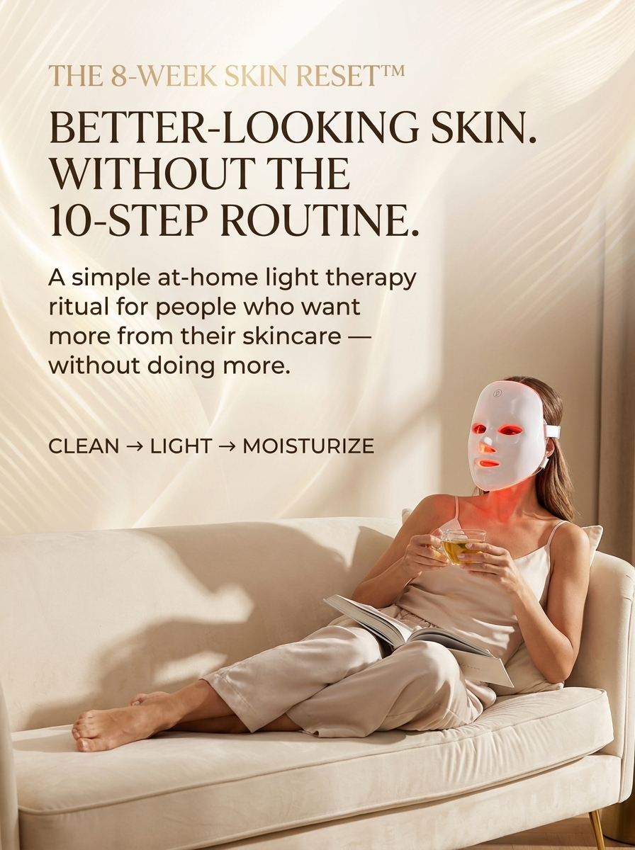 The GlowHive Face + Neck LED System